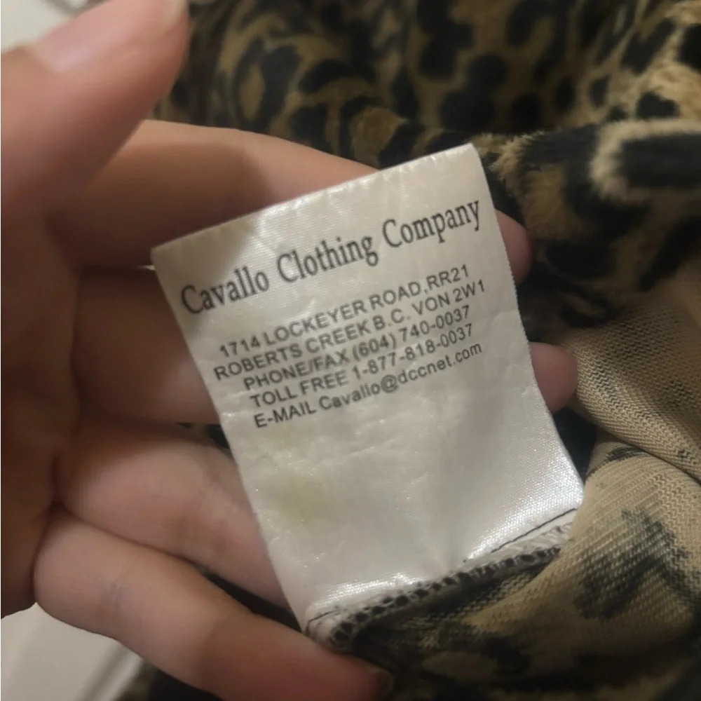 VINTAGE Leopard Print Vest - Picture 6 of 6